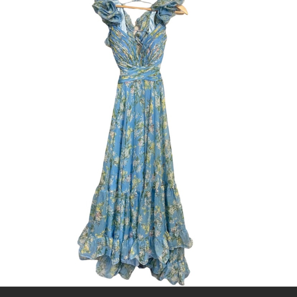 Mac Duggal Ruffle Gown - Picture 3 of 5